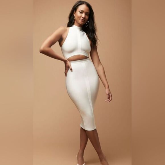 NWT Herve Leger Bandage Midi Dress - Picture 4 of 11